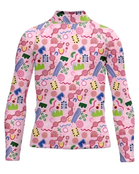 Danielle Leedie Gray's Budabai Duru Junior Surf Rashie, UPF50+| Beach Wear