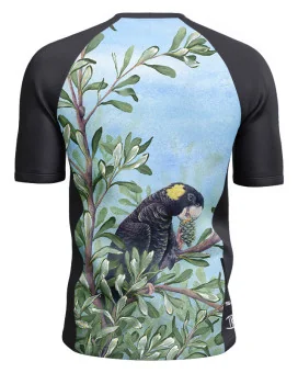 Kristy-Ann Duffy Black Cockatoo Mountain Bike Shirt, UPF50+ - Men | Mountain Biking