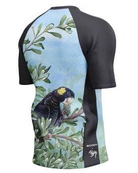 Kristy-Ann Duffy Black Cockatoo Mountain Bike Shirt, UPF50+ - Men | Mountain Biking