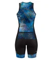 Perform Triathlon Suit, Front Zip - Floral Cluster