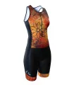 Perform Triathlon Suit, Front Zip - Floral Cluster