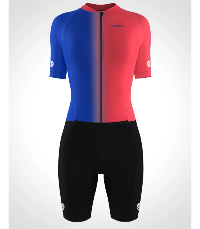 Fluoro Vista Women's Accelerate Sleeved Triathlon Suit | Triathlon Gear