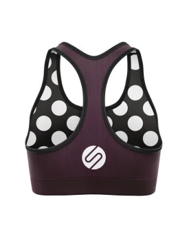 Crop Top Racer Back - Switch Plum