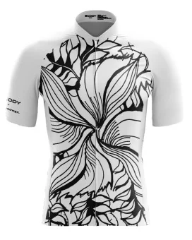 Performance Cycle Jersey Men - African Tulip by Paul Trotter