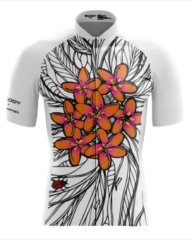 Performance Cycle Jersey Men - Frangipani by Paul Trotter | Cycling Jersey
