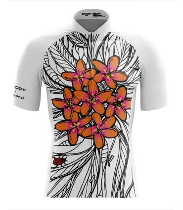 Performance Cycle Jersey Men - Frangipani by Paul Trotter | Cycling Jersey