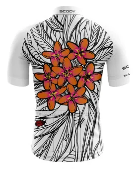 Performance Cycle Jersey Men - Frangipani by Paul Trotter | Cycling Jersey