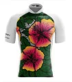 Men's Cycling Jersey - Hibiscus by Paul Trotter | SCODY