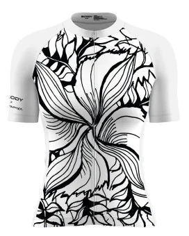 Performance Cycle Jersey Women - African Tulip by Paul Trotter | Cycling Jersey