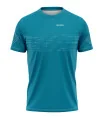 Staple Cerulean Blue Run Shirt, UPF50+ - Men | Running Gear