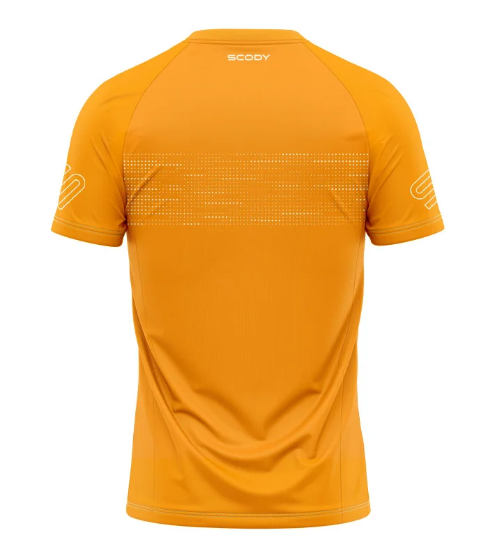Staple Orange Run Shirt, UPF50+ - Men | Running Gear
