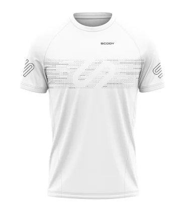 Staple White Run Shirt, UPF50+ - Men | Running Gear