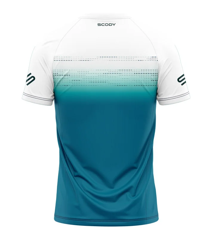 Transition Teal Run Shirt, Ultra-Light Weight - Men | Running Gear