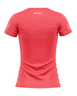 Staple Sunset Coral Run Shirt, UPF50+ - Women | Running Gear