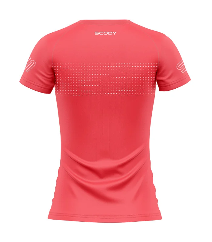 Staple Sunset Coral Run Shirt, UPF50+ - Women | Running Gear