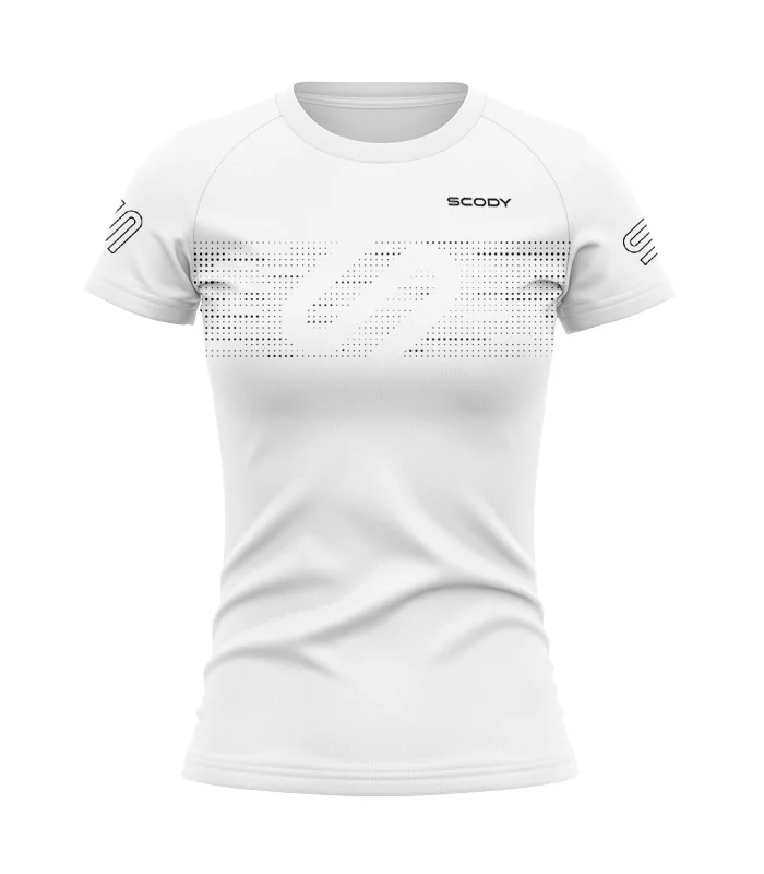 Staple White Run Shirt, UPF50+ - Women | Running Gear