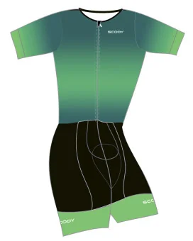 Optimise Speed Cycle Suit, Greens | Cycling Gear