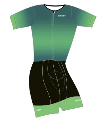 Optimise Speed Cycle Suit, Greens | Cycling Gear