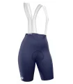Optimise Cycle Bib Shorts, Pure Navy -Women, Silicone Gripper, Low Profile Straps | Made in Australia