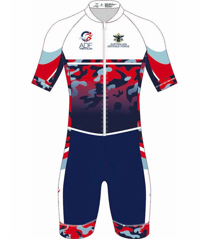 ADFTC Accelerate Triathlon Suit, Aero, Zip Through - Men