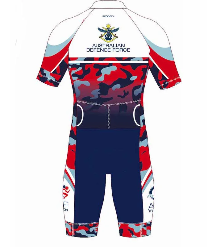 ADFTC Accelerate Triathlon Suit, Aero, Zip Through - Men