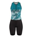Oasis Teal Triathlon Suit, Sleeveless - Women | Made in Australia | Triathlon Gear