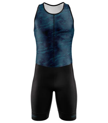 Camo Triathlon Suit, Sleeveless - Men | Made in Australia | Triathlon Gear