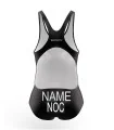 Midnight Black Women's Triathlon Swimsuit - Named, WT Compliant | Triathlon Gear