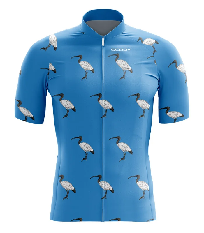 Bin Chicken on Blue Cycle Jersey - Men