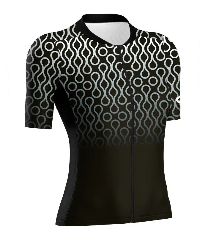 Unchained Black Ultimate Cycle Jersey - Women |Cycling Jersey