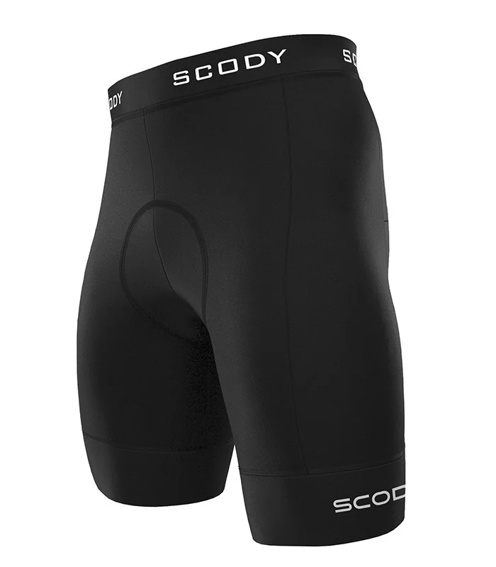 Black Cycle Shorts, X-Opaque Cuff, Accent