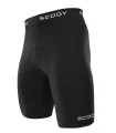 Black Cycle Shorts, X-Opaque Cuff, Accent