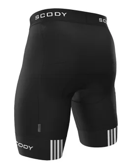 Black Cycle Shorts, X-Opaque Cuff, Accent