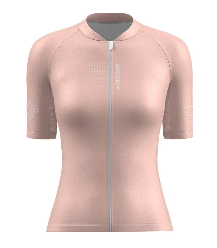 Optimise Cycle Jersey Women - Pale Rose
