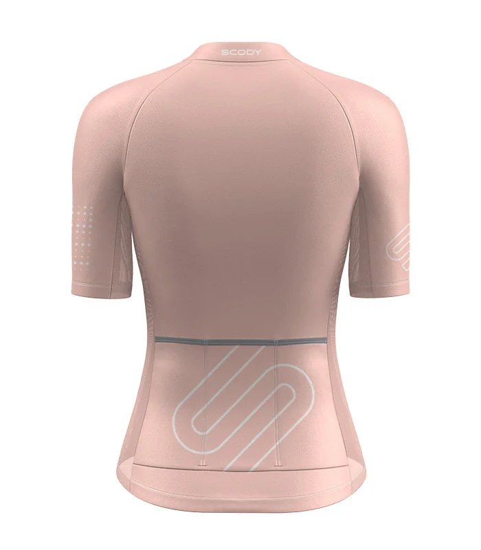 Optimise Cycle Jersey Women - Pale Rose