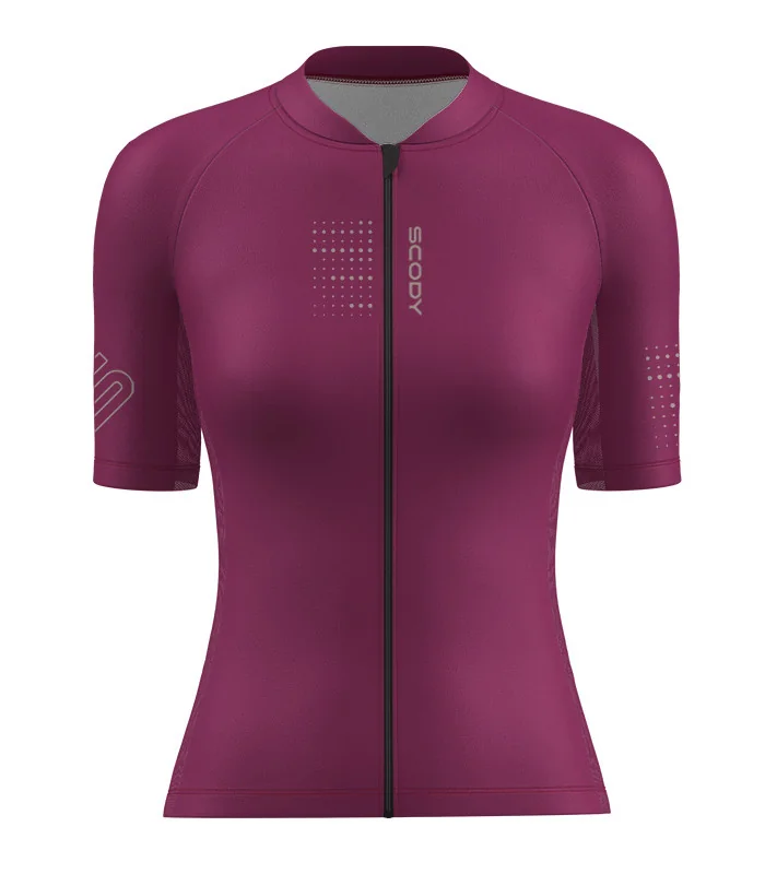 Optimise Cycle Jersey Women - Rose Red