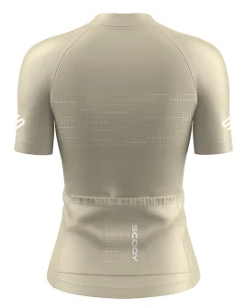 Brulee Beige Performance Cycle Jersey Women - Staple Neutrals | Cycling Jerseys
