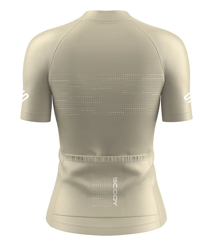 Brulee Beige Performance Cycle Jersey Women - Staple Neutrals | Cycling Jerseys