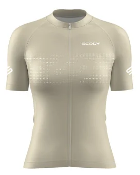 Brulee Beige Performance Cycle Jersey Women - Staple Neutrals | Cycling Jerseys
