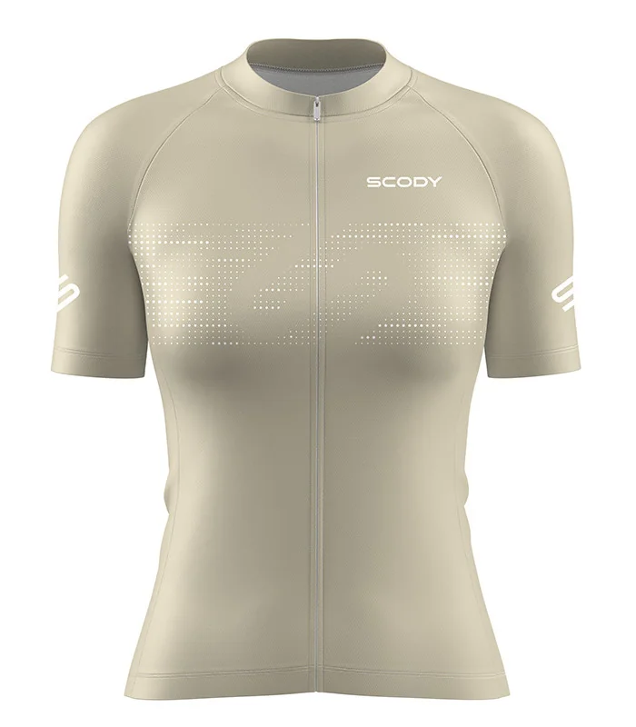 Brulee Beige Performance Cycle Jersey Women - Staple Neutrals | Cycling Jerseys