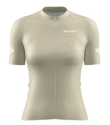 Brulee Beige Performance Cycle Jersey Women - Staple Neutrals | Cycling Jerseys