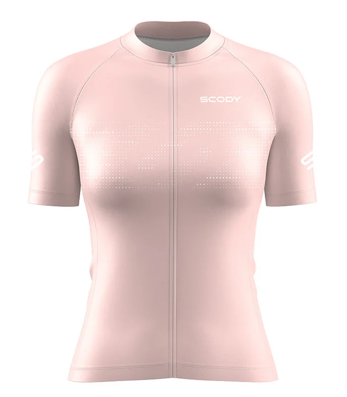 Brulee Pale Rose Performance Cycle Jersey Women - Staple Neutrals | Cycling Jerseys