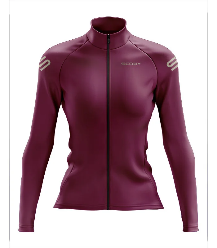 Staple Red Rose Thermal Cycle Jacket | Cycling Clothing