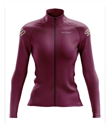 Staple Red Rose Thermal Cycle Jacket | Cycling Clothing