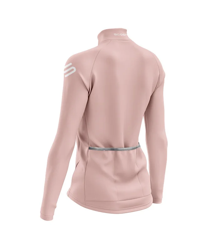 Staple Pale Rose Thermal Cycle Jacket | Cycling Clothing