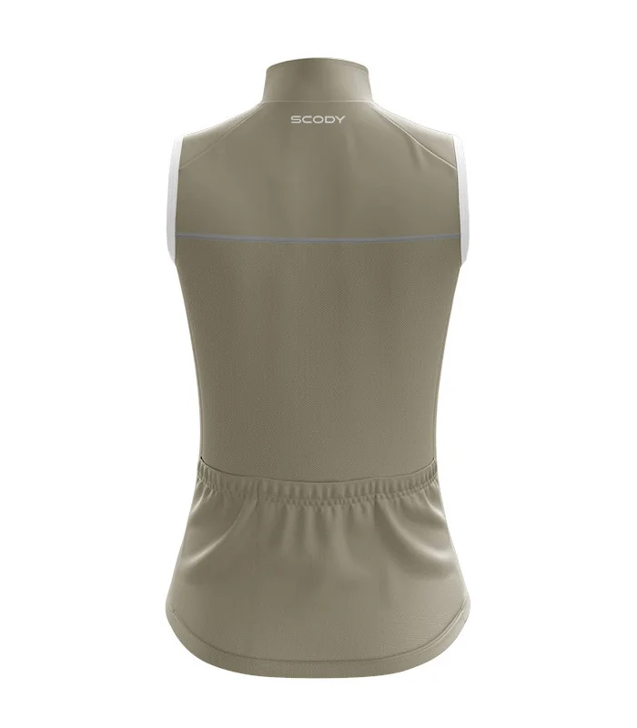 Staple Brulee Lightweight Windproof Cycle Gilet with Pockets | Cycling Gear