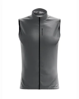 Windproof Cycle Gilet  - Staple Grey | Cycling Clothing | Made in Australia