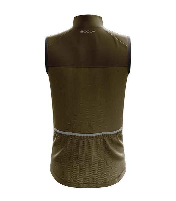 Windproof Cycle Gilet  - Staple Earth | Cycling Clothing | Made in Australia