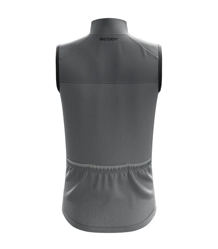 Windproof Cycle Gilet  - Staple Grey | Cycling Clothing | Made in Australia