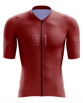 Optimise Cycle Jersey Men - Staple Mars Red | Cycling Clothing
